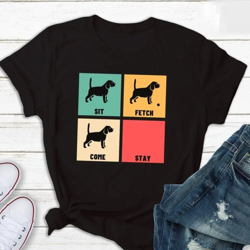 Funny Beagle Shirt, Gift For Dog Lover, Dog Mom Shirt - Picture 1 of 3